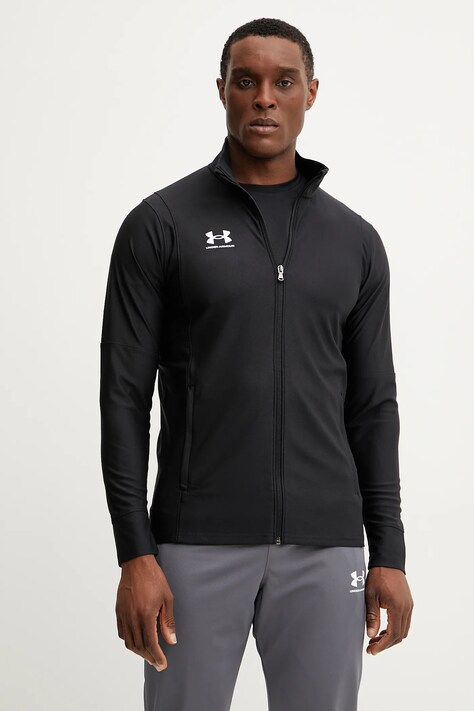 Under Armour hanorac de antrenament Challenger culoarea negru, modelator, 1379494