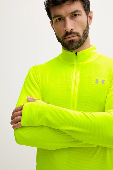 Кофта для бігу Under Armour Launch — SS25-BLM0ZH, жовтий — фото 4
