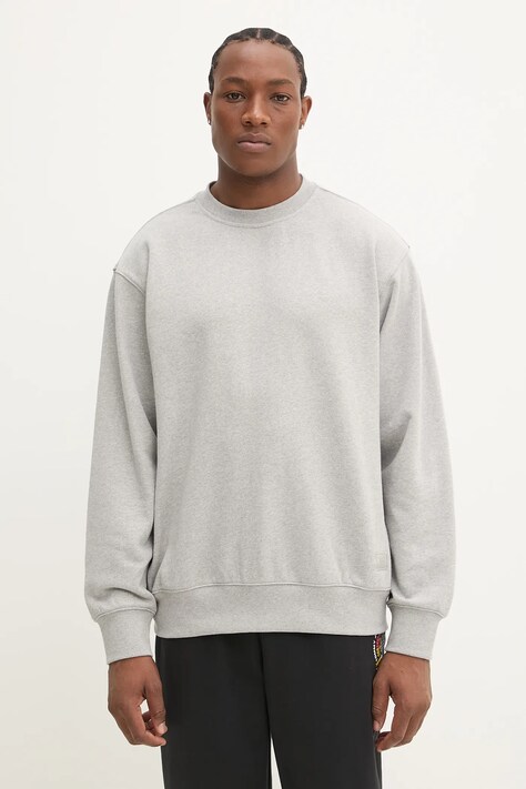 Vans bluza bărbați, culoarea gri, melanj, VN000P5D02F1