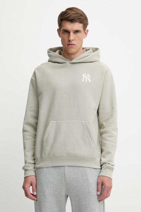 Кофта 47 brand MLB New York Yankees — SS25-BLM11P, бежевий — фото 3