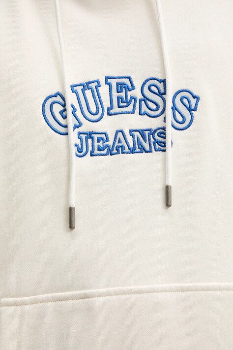 Бавовняна кофта Guess Jeans — SS25-BLM12A, бежевий — фото 4
