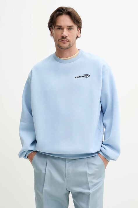 Karl Kani felpa uomo colore blu  60200035