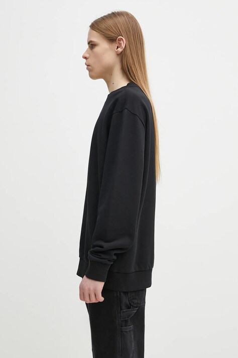 Бавовняна кофта Marcelo Burlon Bunny Heart Regular Crewneck Black Red — фото 2