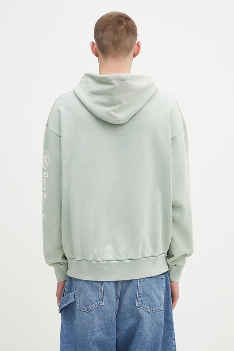 Бавовняна кофта Aries Aged Ancient Column Hoodie — фото 5