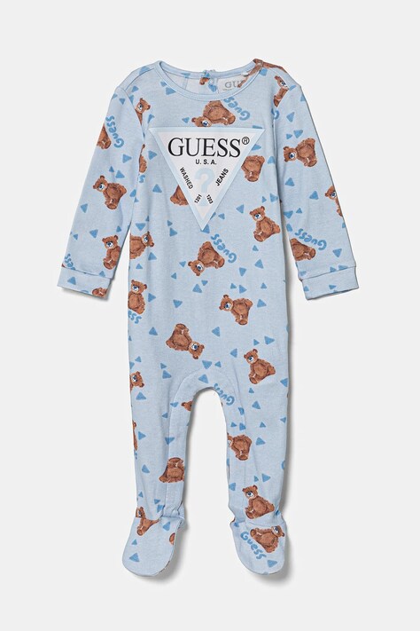 Guess salopete din bumbac pentru bebeluși P5RG01 KA6W0