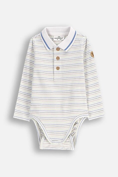 Бебешко боди Coccodrillo MONOCHROME BOY NEWBORN