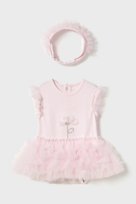 Mayoral Newborn rochie bebe 1756