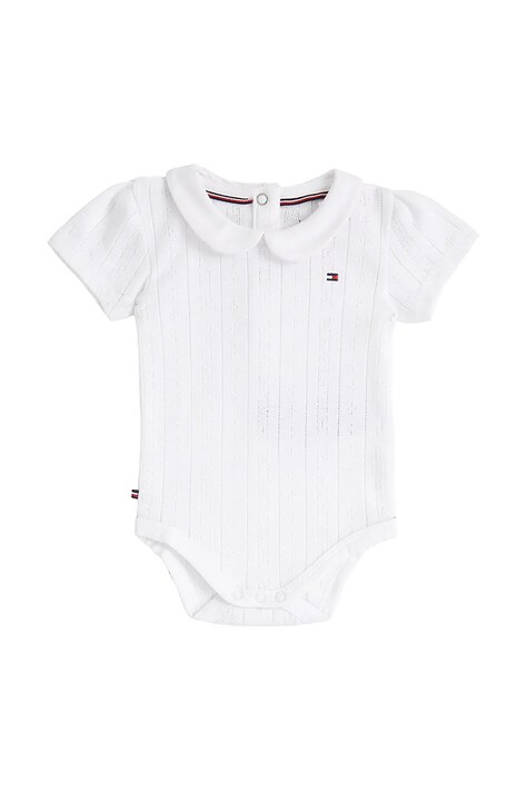 Tommy Hilfiger body din bumbac pentru bebelusi KN0KN02034