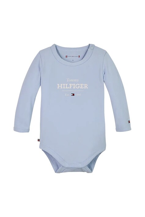 Бебешко боди от памук Tommy Hilfiger KN0KN01974