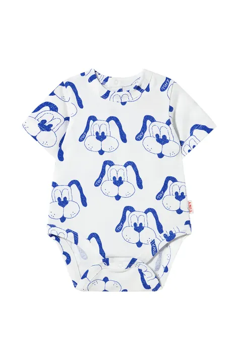 Bavlnené body pre bábätká Tinycottons DOGS BODY SS25-464