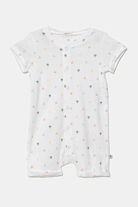 United Colors of Benetton salopetă bebeluși din bumbac 3PWB0T02E
