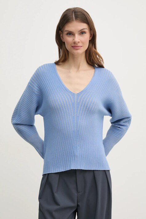 Πουλόβερ Dkny χρώμα: μπλε, P4KSAL67