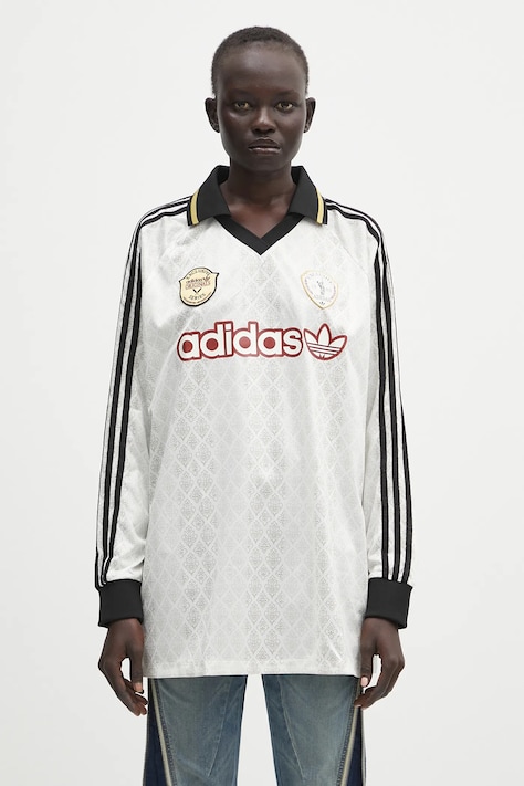 adidas Originals longsleeve shirt Retro beige color KA4381