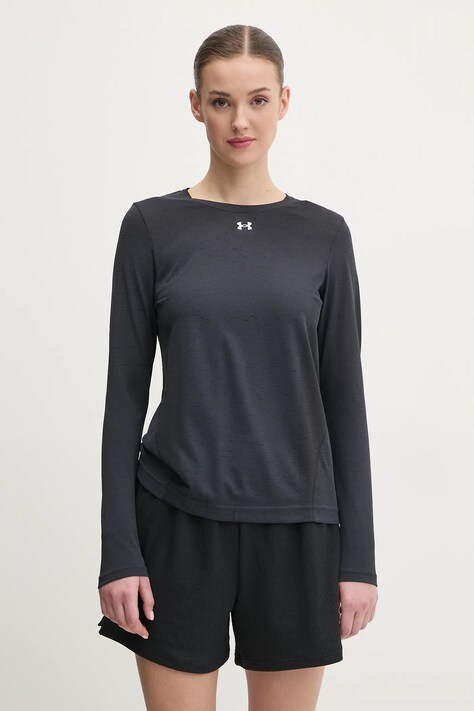 Under Armour mânecă lungă de antrenament Vanish Seamless culoarea albastru marin, 1384407