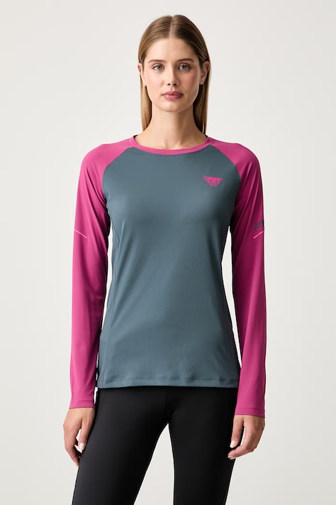 Dynafit longsleeve sportowy damski Alpine Pro szary 08.0000071157