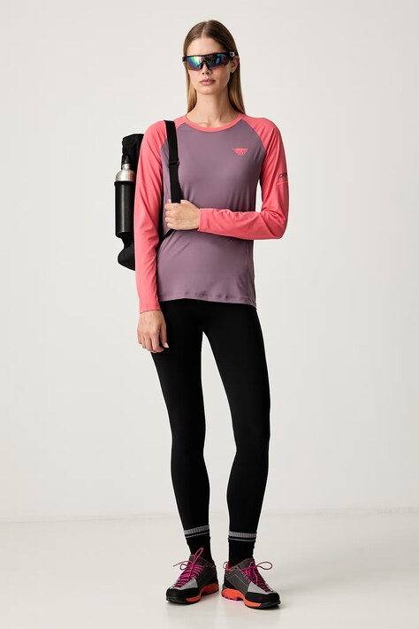 Dynafit longsleeve sportowy damski Alpine Pro fioletowy 08.0000071157