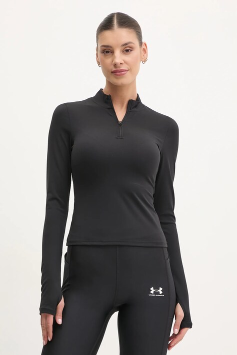 JOYINME longsleeve de yoga Motion culoarea negru, cu turtleneck, Motion