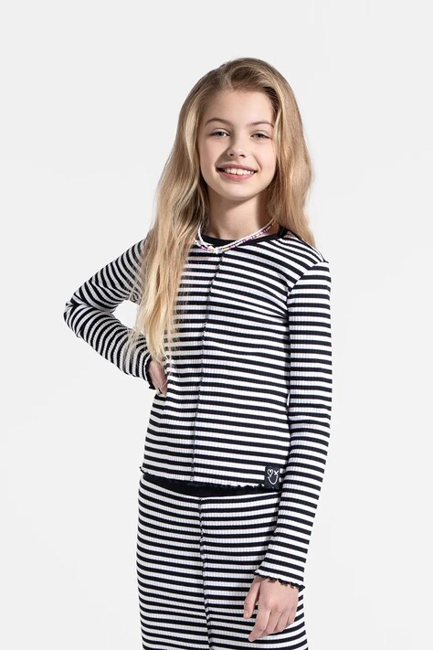 Дитячий лонгслів Coccodrillo REBEL GIRL JUNIOR