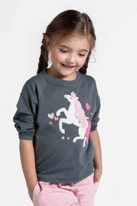 Coccodrillo t-shirt colore verde NOSTALGIC MEADOW GIRL KIDS