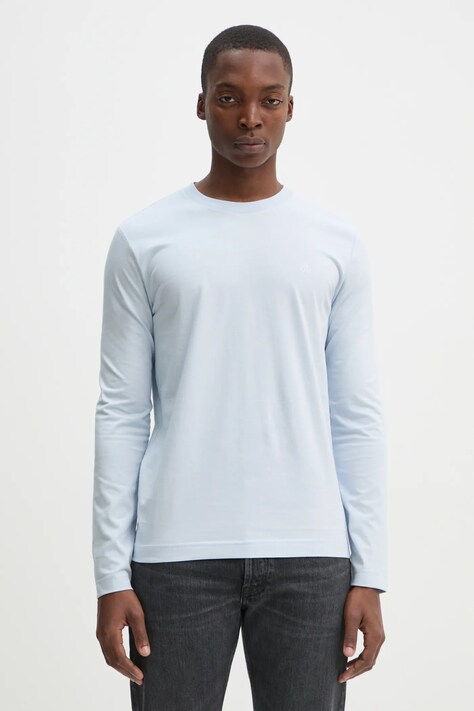Marc O'Polo longsleeve din bumbac neted, 520201252210