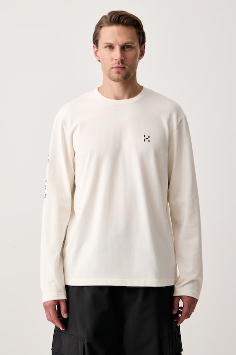 Haglöfs Longsleeve męski bawełniany zielony 607660
