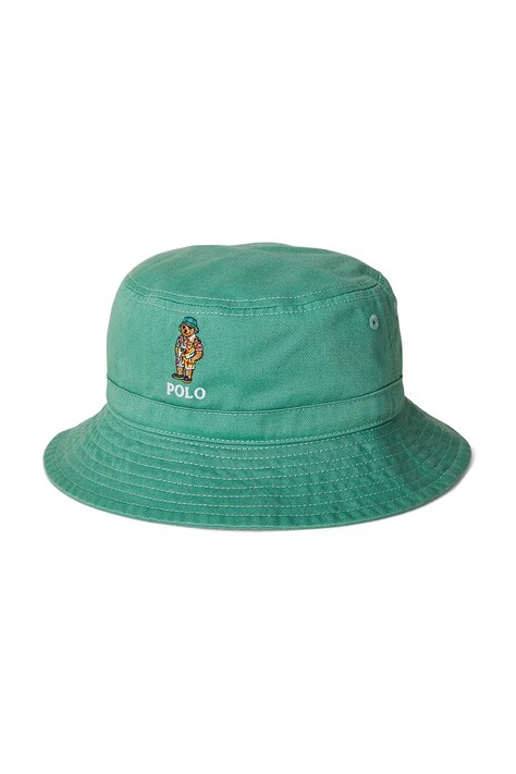 Klobouk Polo Ralph Lauren tyrkysová barva, 322935716002