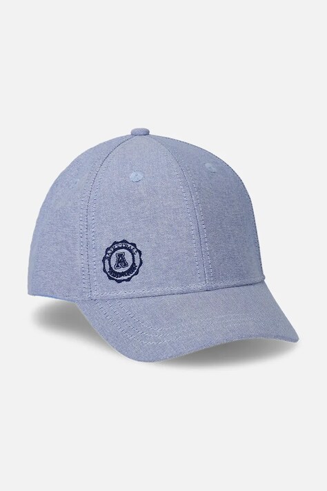 Памучна шапка Coccodrillo в синьо ACCESSORIES SUMMER BOY