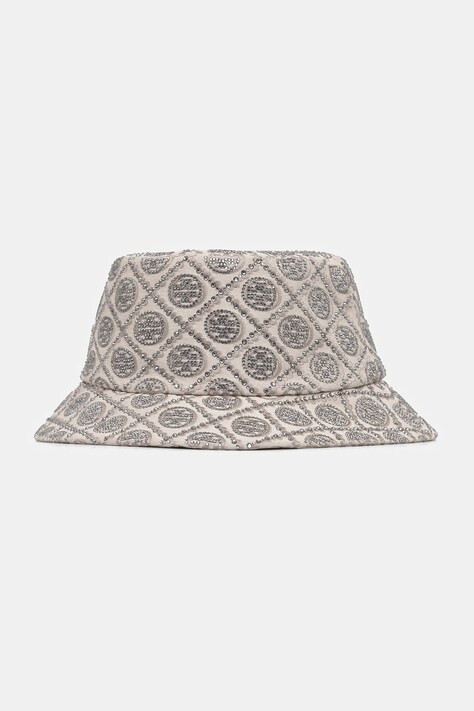 Tory Burch palarie Embellished culoarea gri, 162064.020