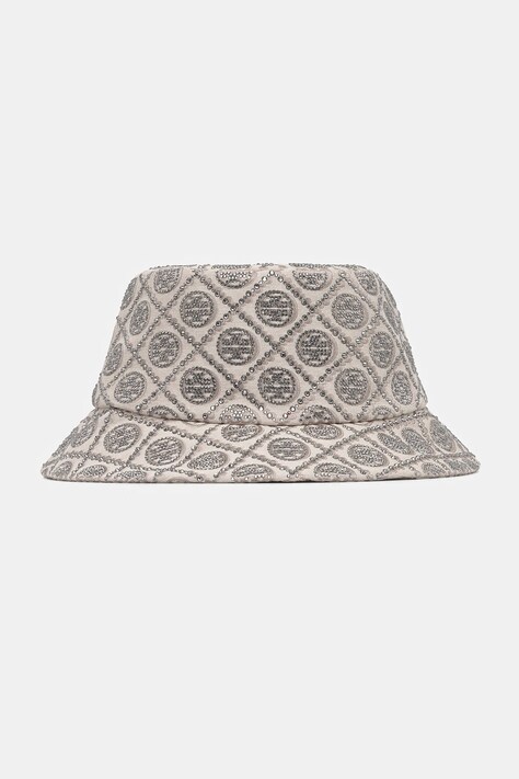 Капелюх Tory Burch Embellished — SS25-CAD006, сірий — фото 2