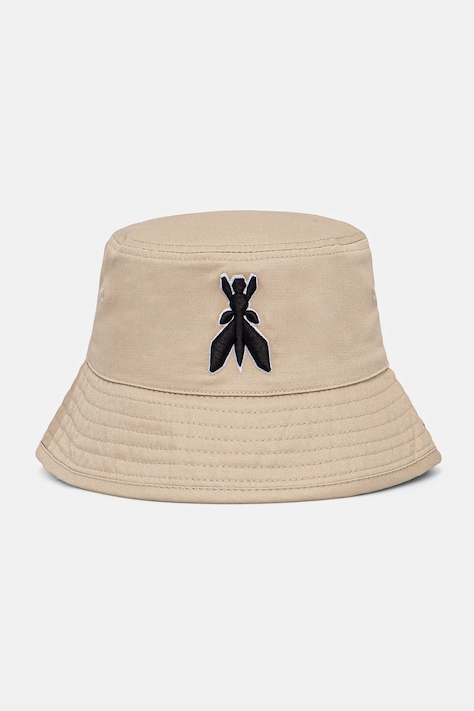 Шляпа Patrizia Pepe цвет бежевый хлопковый 8F0061 AB01