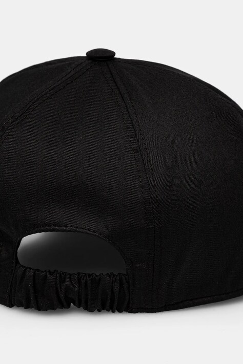 Бавовняна бейсболка MSGM — SS25-CAD00R, чорний — фото 3
