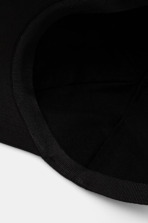 Бавовняна бейсболка MSGM — SS25-CAD00R, чорний — фото 4
