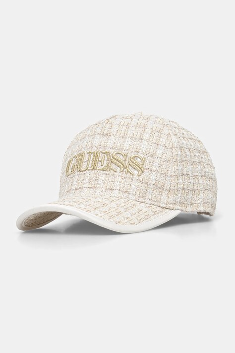 Guess baseball sapka ELSA bézs, mintás, W5RZ04 WGW82