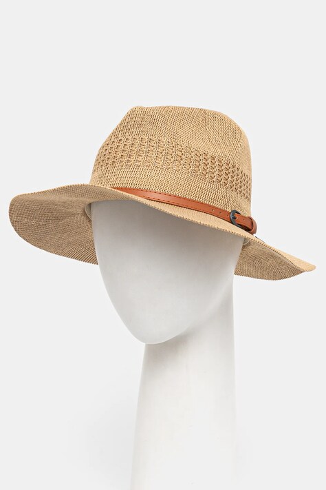 Pepe Jeans palarie ALVAR HAT culoarea bej, PL040367