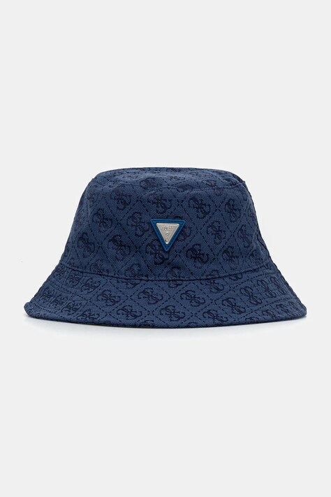 Klobúk Guess tmavomodrá farba, V5GZ04 WH492