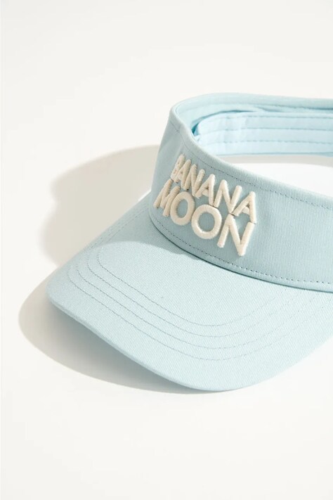 Хлопковый козырёк Banana Moon Basiccap цвет бирюзовый с аппликацией MAFFIN.BASICCAP