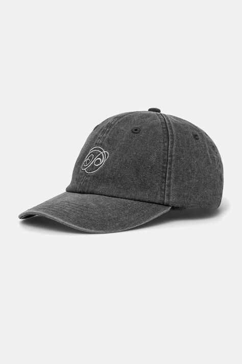 P.E Nation șapcă de baseball din bumbac Global femei, culoarea gri, uni, 251A188