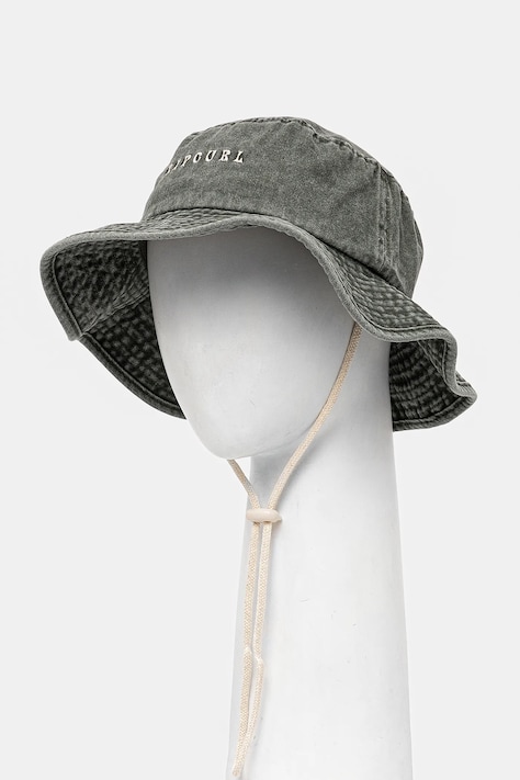 Rip Curl kapelusz bawełniany kolor zielony bawełniany 04OWHE