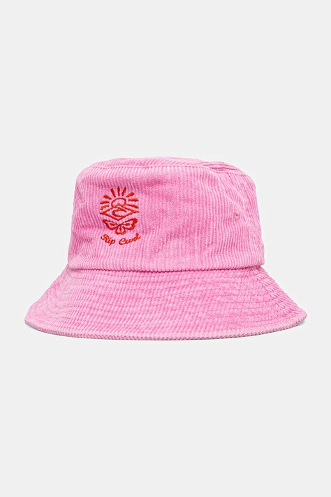 Rip Curl pălărie din velur culoarea roz, bumbac, 05BWHE