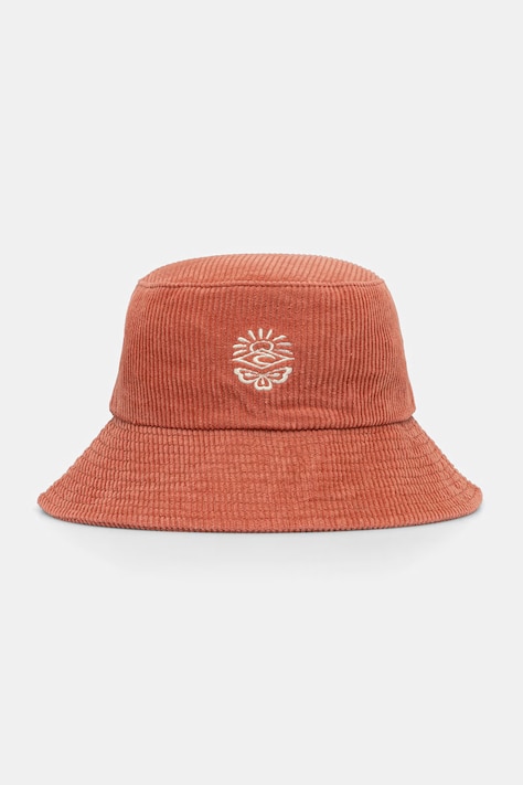 Rip Curl kapelusz bucket damski sztruksowy pomarańczowy 05BWHE