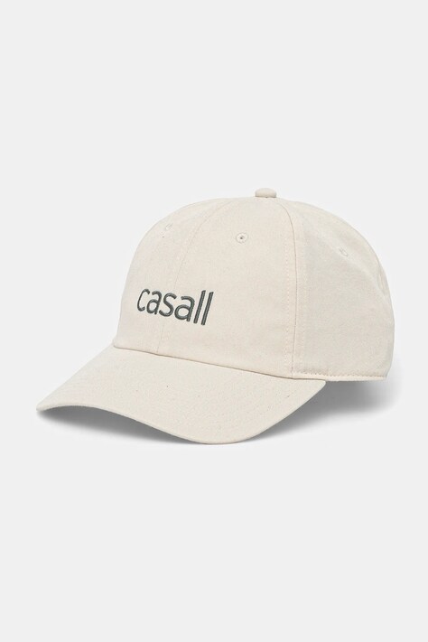 Casall sapca culoarea bej, neted, 24198