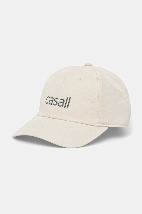 Šiltovka Casall béžová farba, jednofarebná, 24198