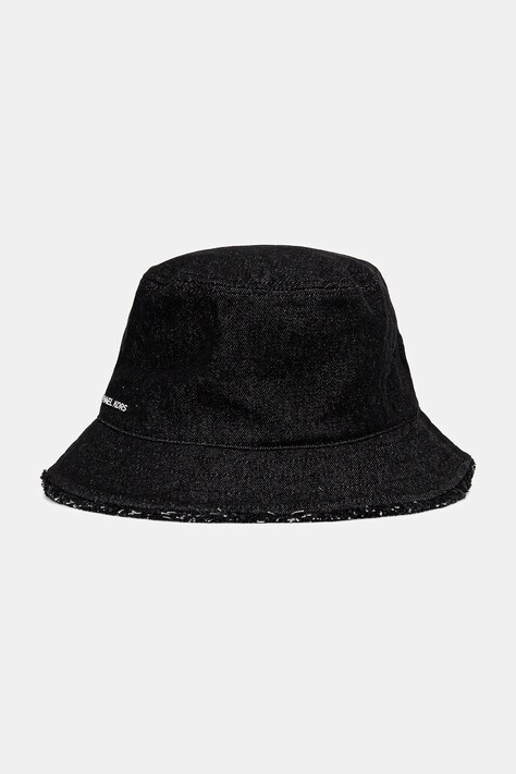 MICHAEL Michael Kors pălărie din denim culoarea negru, 538964