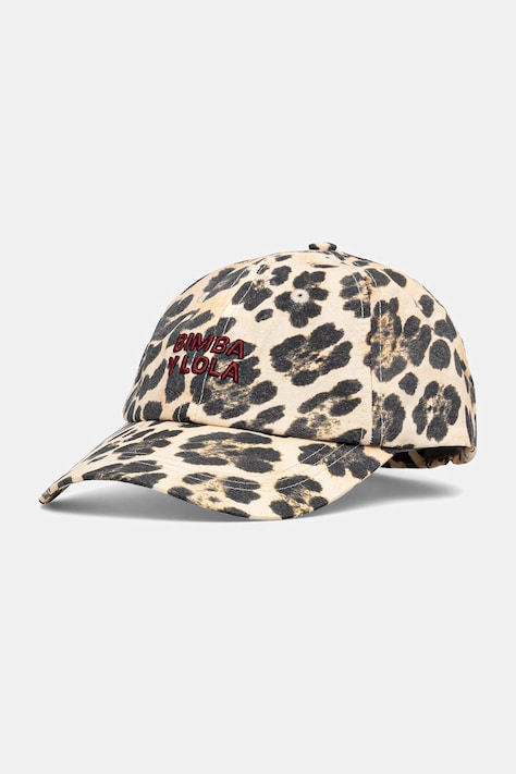Šiltovka Bimba Y Lola béžová farba, vzorovaná, 251BAGO46.10080