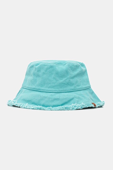 United Colors of Benetton pălărie din bumbac culoarea turcoaz, bumbac, 6IYP1A008