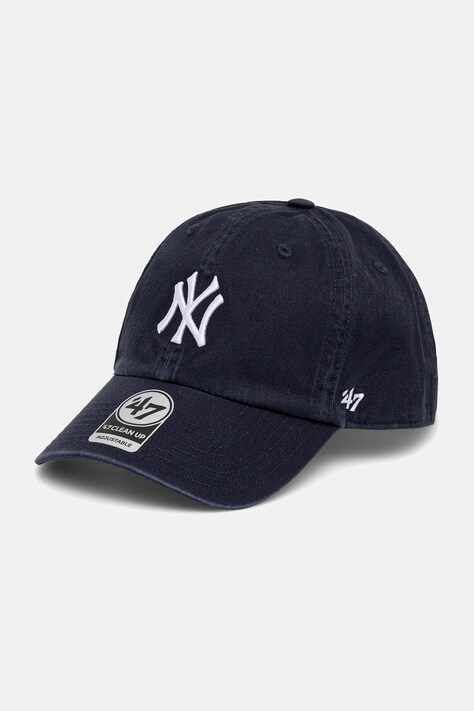 Шапка с козирка Sporty & Rich Yankees Serif в тъмносиньо AC060623660BL106