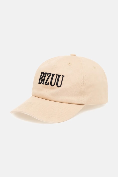 Bizuu pamut baseball sapka ZANE bézs, nyomott mintás, ZANE KREMOWE