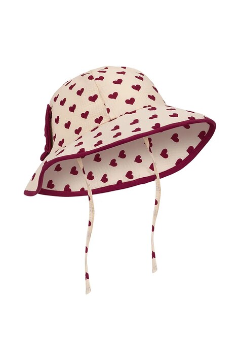 Konges Sløjd pălărie copii BOWIE SWIM HAT culoarea bej, KS103340