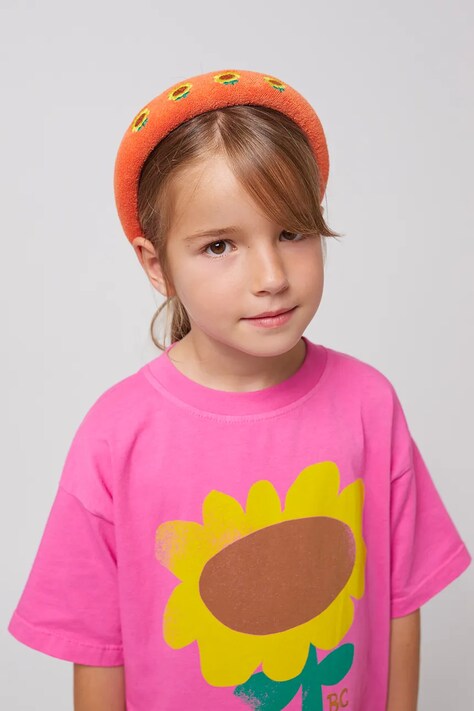 Детска лента за глава Bobo Choses Sunflower в оранжево 125AI014