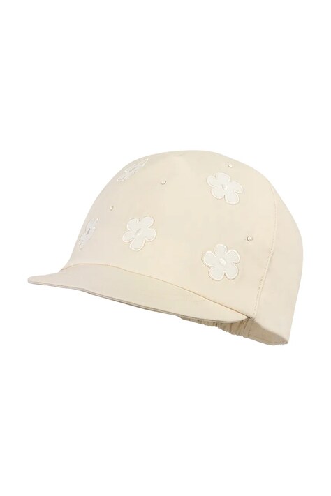 Jamiks șapcă din bumbac pentru copii DORADA culoarea bej, JLH109